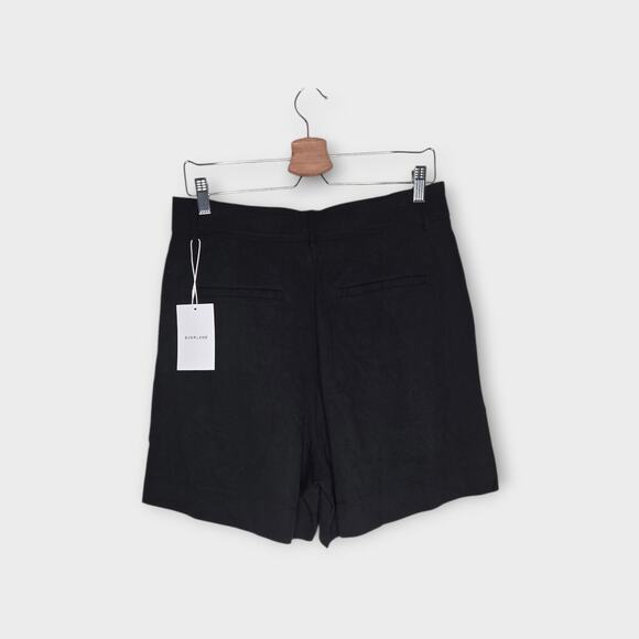 NEW Everlane Womens The Way High Drape Short Black Sz 10 Capsule - Picture 7 of 8